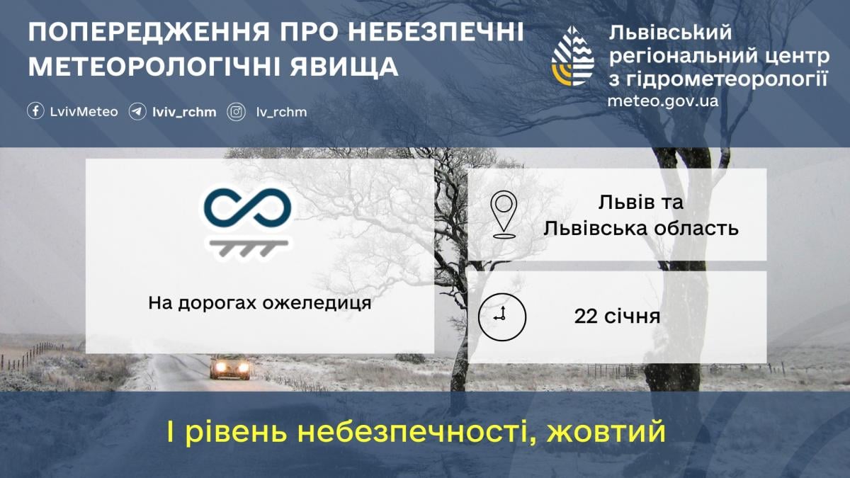 Синоптики объявили во Львове желтую опасность: что будет с погодой Синоптики объявили во Львове желтую опасность: что будет с погодой