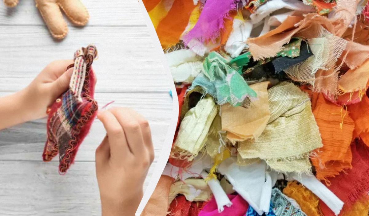 как сделать коврик из обрезков ткани как сделать коврик из обрезков ткани