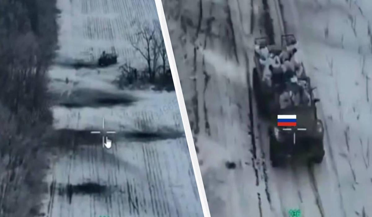 На Запоріжжі росіяни відправили на штурм 'Урал-кабріолет' з піхотою (відео) На Запоріжжі росіяни відправили на штурм 'Урал-кабріолет' з піхотою (відео)