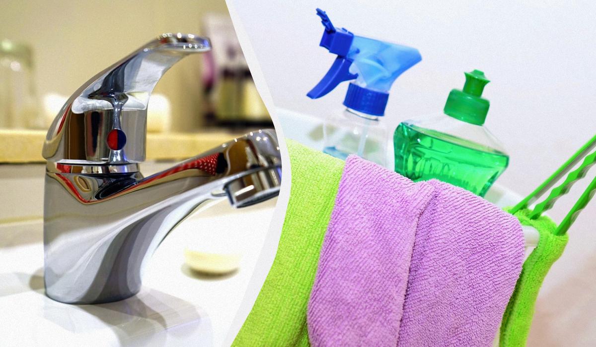 Заменит дорогое средство: домашний раствор из 2 ингредиентов от налета на кранах