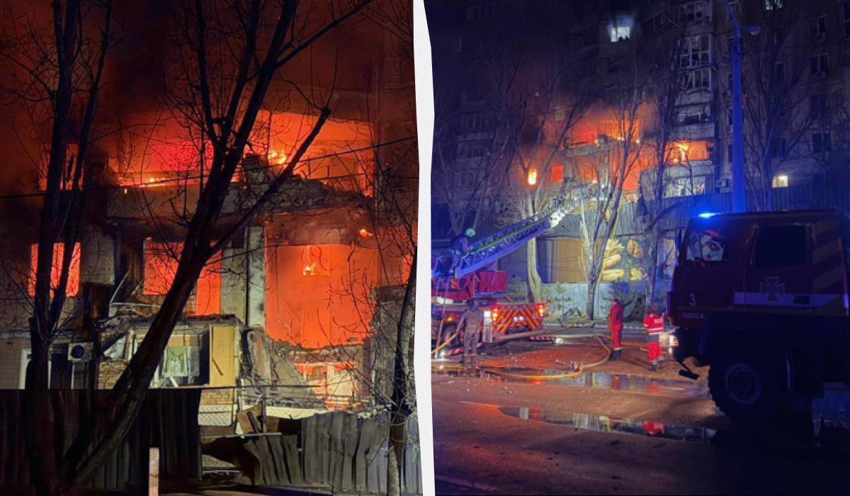Ночной удар РФ по Одессе: количество пострадавших значительно увеличилось Ночной удар РФ по Одессе: количество пострадавших значительно увеличилось