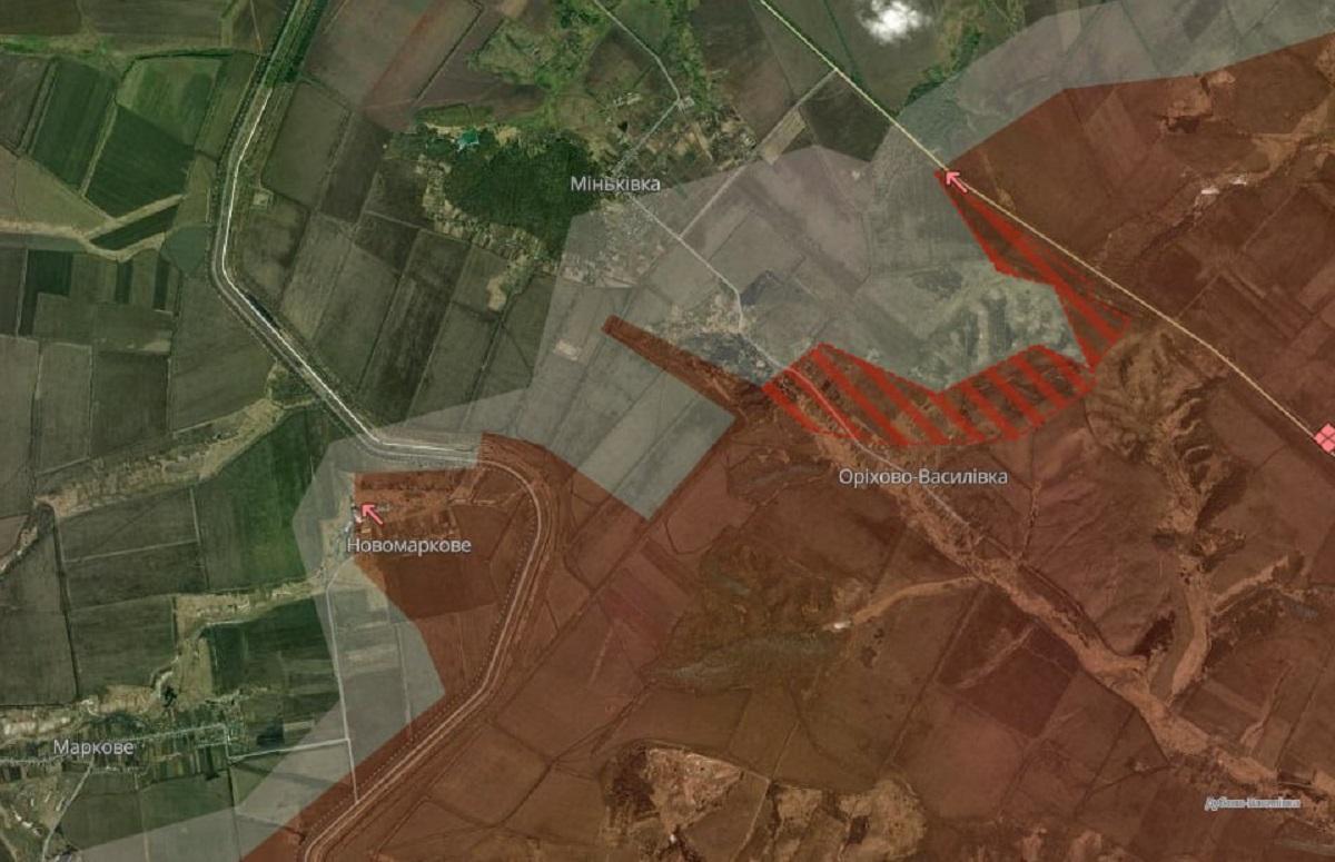 Росіяни окупували Оріхово-Василівку і накопичують там піхоту, - DeepState