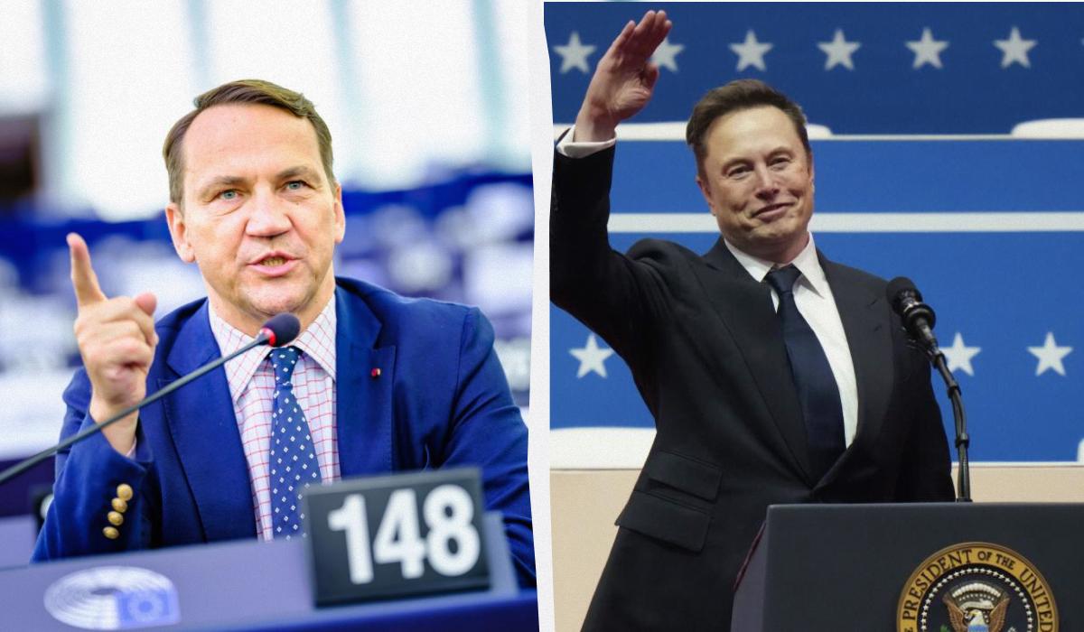 'Слинявый имбецил': Сикорский и Маск поссорились из-за атак РФ с помощью Starlink