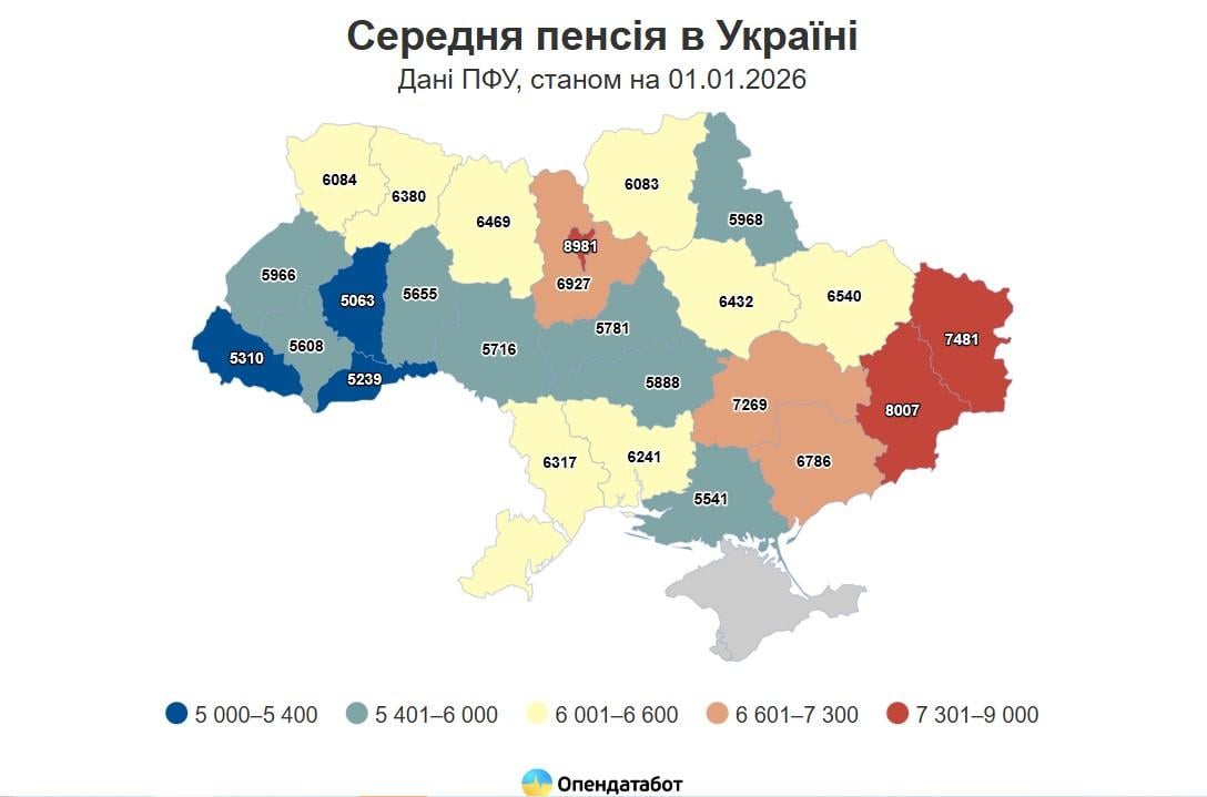 Более 60 тысяч пенсионеров в Украине получают меньше прожиточного минимума