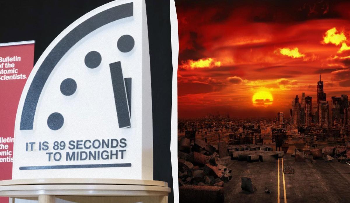 Мир еще ближе к глобальной катастрофе: ученые перевели стрелки 'Часов Судного дня' вперед