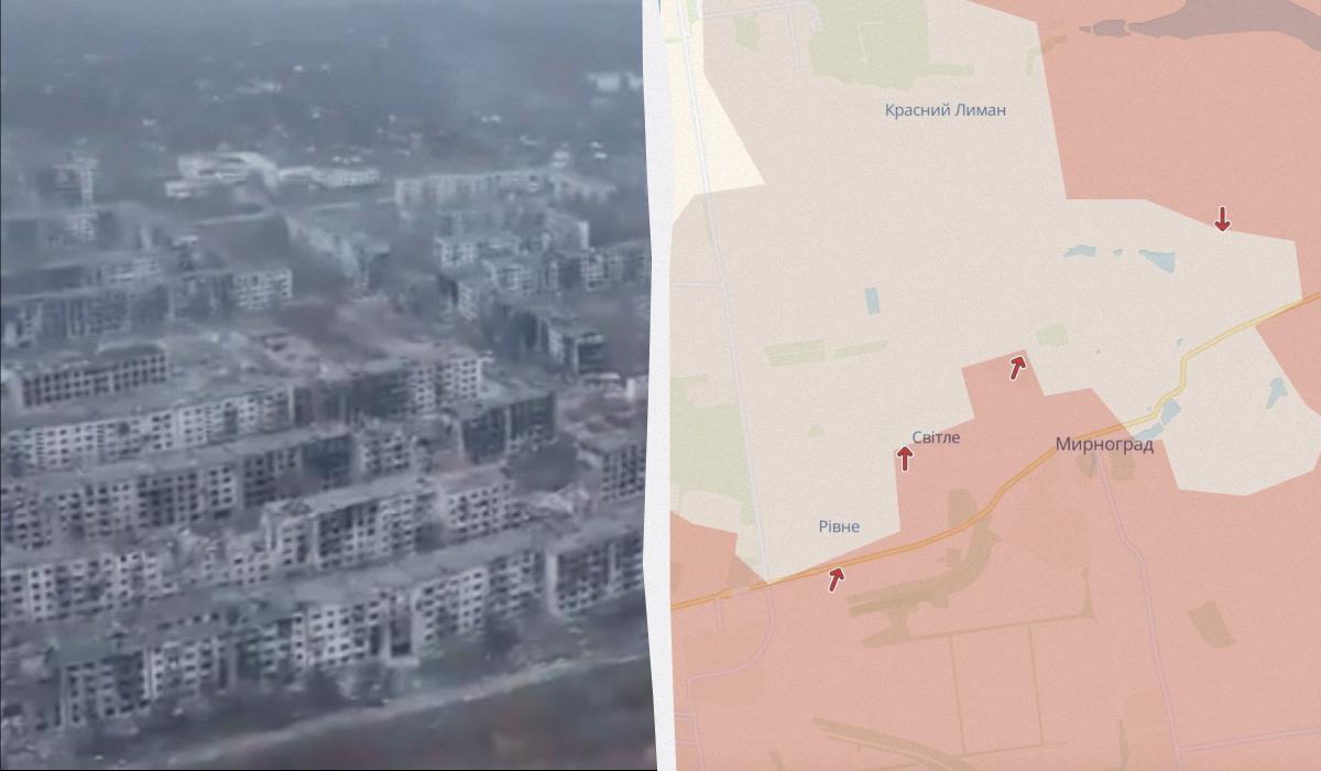 Myrnograd quasi completamente sotto il controllo russo: artiglieria e quartier generale presenti