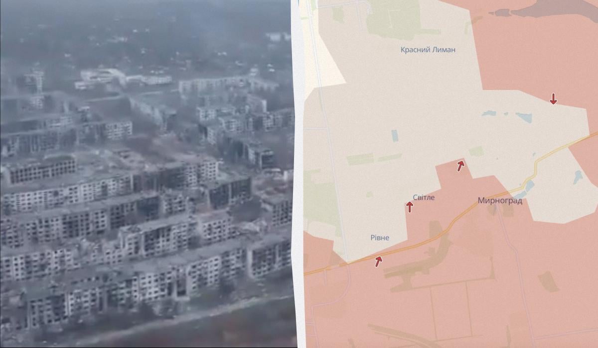 Мирноград почти полностью под контролем РФ, враг развернул в городе артиллерию и штабы, - СМИ