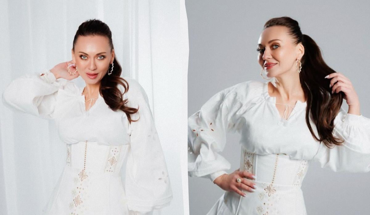 'Я плачу': 40-летняя украинская актриса стала бабушкой