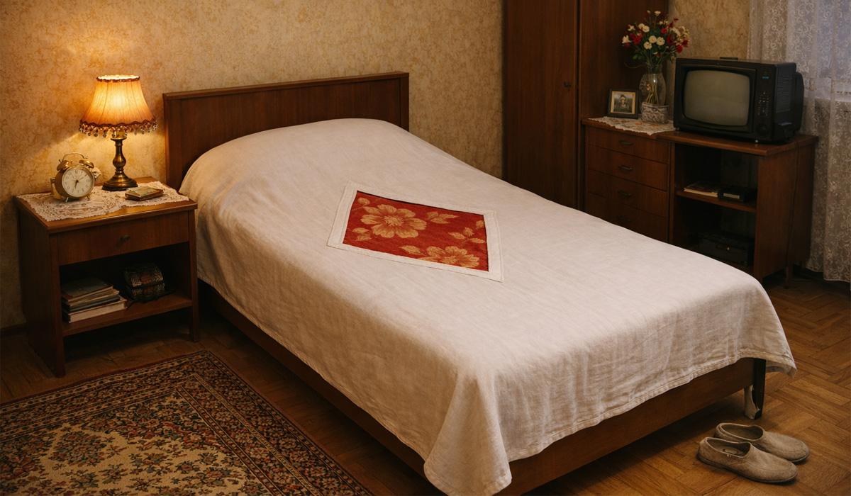 Почему пододеяльник с ромбом