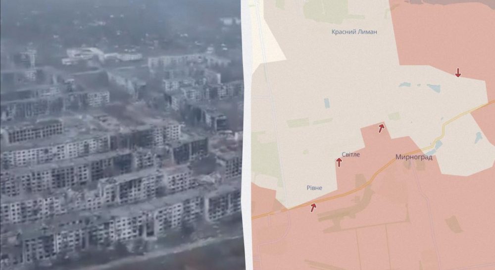 Мирноград почти полностью под контролем РФ, враг развернул в городе артиллерию и штабы, - СМИ Kép