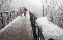 Вихідними на українців чекають дощі та сніг