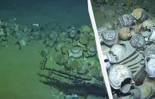 На дні Середземного моря знайшли "капсулу часу" - неушкоджений вантаж торгівельного судна