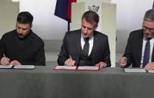 Зеленский, Макрон и Стармер подписали декларацию о развертывании иностранного контингента в Украине