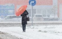 Циклон несе до України снігопади, хуртовини та сильний вітер, - синоптикиня Діденко