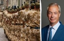 Фараж отвергает план Британии по отправке войск в Украину, - Politico