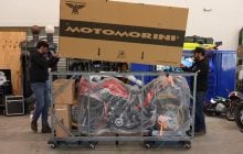 Американец купил дешевый "итальянский" мотоцикл из Китая и был впечатлен тем, что увидел