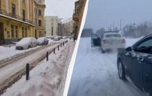 Україну замітає снігом: в ДСНС розповіли про ситуацію на дорогах (фото, відео)