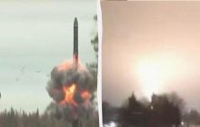 Момент атаки "Орешника" на Львов попал на видео