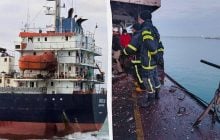 Росія завдала удару по двох цивільних суднах на Одещині: загинув іноземний моряк