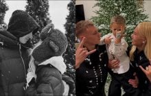 Наречений Даші Квіткової показав маму і бабусю: який вигляд мають рідні футболіста (фото)