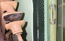 У Києві через відсутність опалення розриває труби, на вікнах квартир з'явився лід (фото)