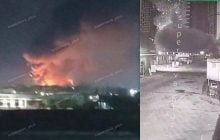 В Ростове после взрывов пожар на крупном заводе по производству краски