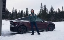 Американец испытал электрокар Tesla зимой и был неприятно удивлен тем, как прошла поездка