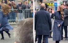 Кейт Миддлтон в Шотландии напугала охрану неожиданным поступком (видео)