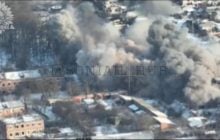 Украинский МиГ-29 уничтожил здание с вражескими операторами БПЛА (видео)