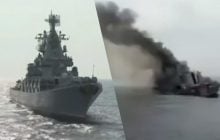 В РФ случайно признали подтопление крейсера "Москва", но впоследствии удалили заявление, - CNN