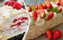 Ніжний меренговий рулет з маскарпоне: надзвичайно простий рецепт, а смак як у ресторані