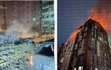 РФ вдарила по Україні балістикою і дронами: є загиблі та поранені (фото)