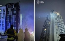 На Київщині дрон влучив у багатоповерхівку: загинуло подружжя (фото)