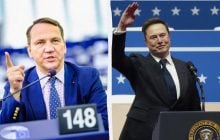 "Слинявий імбецил": Сікорський і Маск поскандалили через атаки РФ з допомогою Starlink