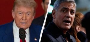 Трам публично поскандалил с Джорджем Клуни