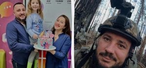 Карпа растрогала сеть расставанием дочери с отцом-военным (видео)