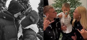 Наречений Даші Квіткової показав маму і бабусю: який вигляд мають рідні футболіста (фото)