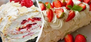 Ніжний меренговий рулет з маскарпоне: надзвичайно простий рецепт, а смак як у ресторані