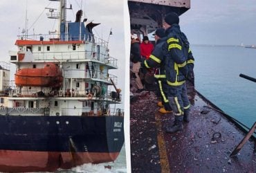 Росія завдала удару по двох цивільних суднах на Одещині: загинув іноземний моряк