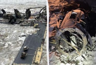 У ГУР показали фото нового російського безпілотника Герань-5