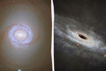 Гігантська галактика загинула через власну чорну діру: вчені розповіли всі деталі