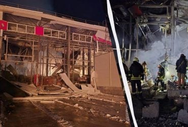 РФ вдарила по передмістю Харкова, вбито чотирьох осіб і зруйновано термінал Нової пошти