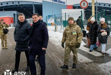 У пункті пропуску Ужгород на кордоні зі Словаччиною відкрили пішохідну смугу руху