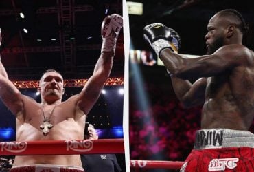 "Остался только один": Усик нацелился на бой с Уайлдером после побед над Фьюри и Джошуа