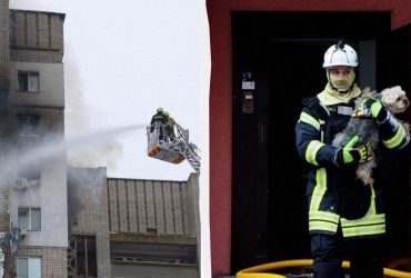 Російський дрон поцілив у 16-поверхівку в Дніпрі: є постраждалі та руйнування