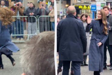 Кейт Міддлтон у Шотландії налякала охорону несподіваним вчинком (відео)