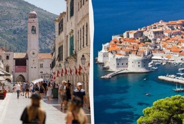 У Дубровнику стало менше туристів, але він все ще найбільш переповнене місто Європи