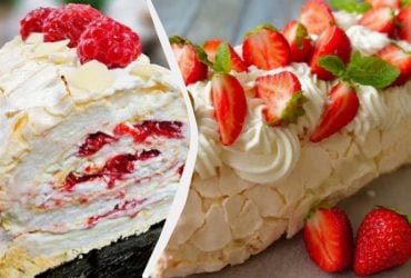 Нежнейший меренговый рулет с маскарпоне: безумно простой рецепт, а вкус как в ресторане