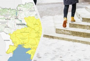 Зимова негода накриває Україну: які області у небезпеці сьогодні (карта)
