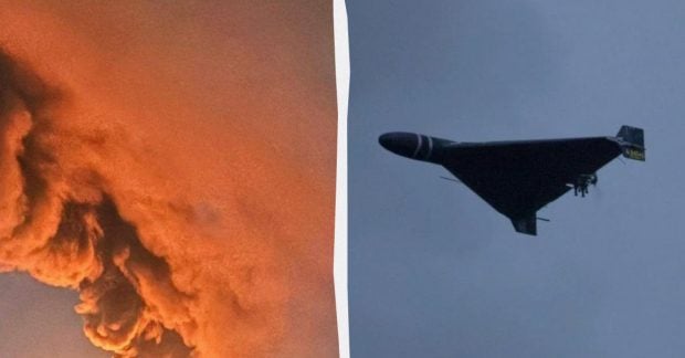 росіяни у новорічну ніч атакували дронами Волинь і Одещину